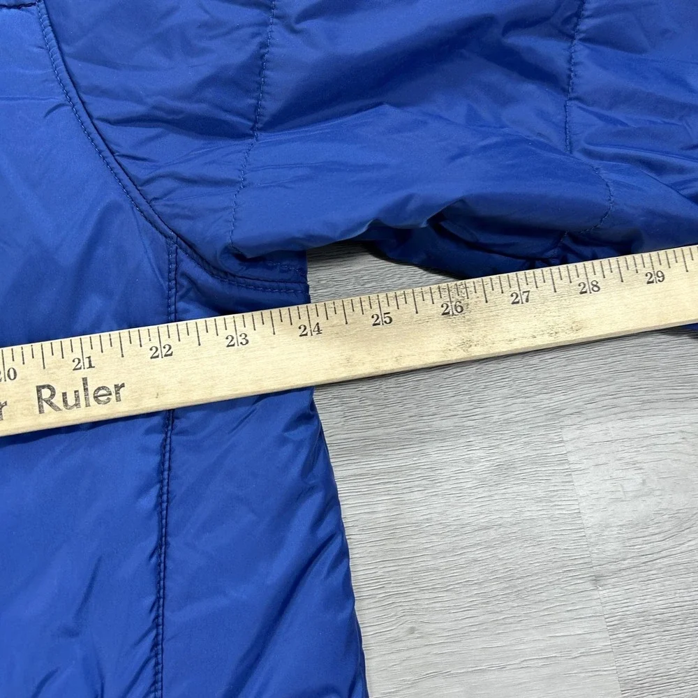 The North Face Jacket‎ Mens Large Blue Puffer Full Zip Insulated Lined Pockets